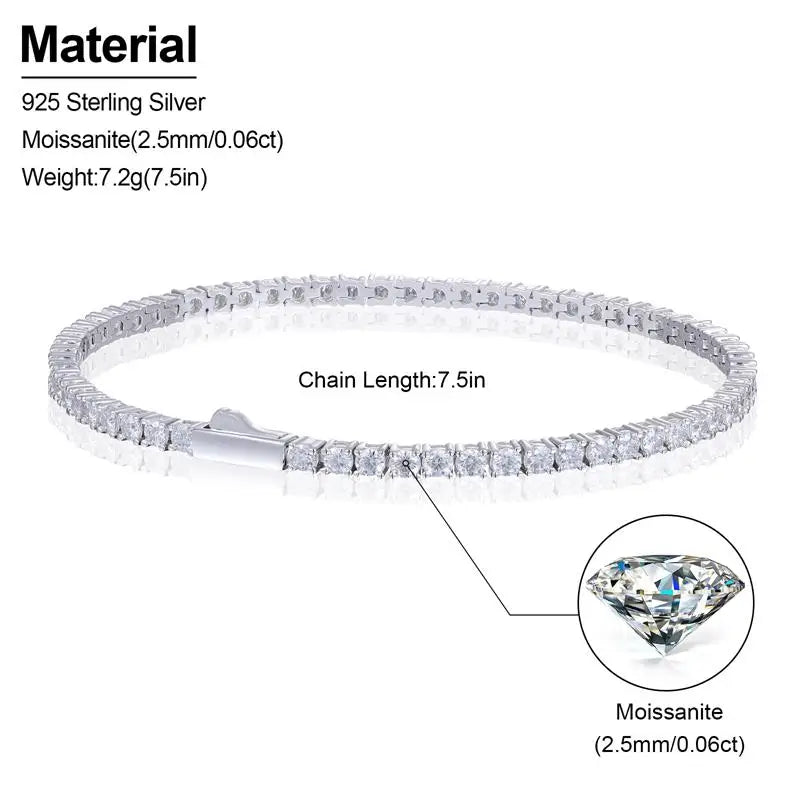 Tennis Chain Bracelet